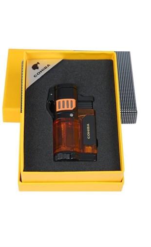 Cohiba 3 Torch Pürmüz Siyah Puro Çakmağı