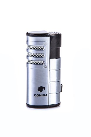 Cohiba 3 Torch Pürmüz Gümüş Puro Çakmağı