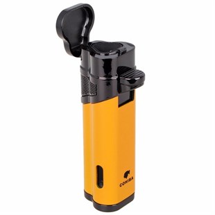 Cohiba 3 Torch Pürmüz Siyah-Sarı Puro Çakmağı