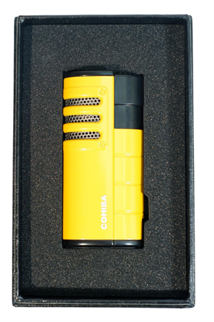 Cohiba 3 Torch Pürmüz Delicili Sarı Puro Çakmağı