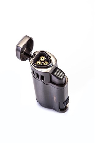 Cohiba 3 Torch Pürmüz Gunmetal Puro Çakmağı
