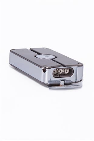 Cohiba 3 Torch Pürmüz Gümüş Metal Puro Çakmağı
