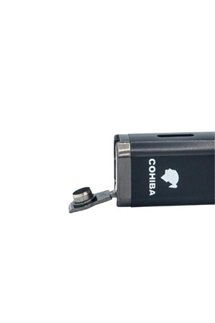 Cohiba 3 Torch Pürmüz Siyah Puro Çakmağı
