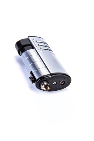Cohiba 3 Torch Pürmüz Gümüş Puro Çakmağı