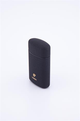 Cohiba 3 Torch Pürmüz Parlak Siyah Metal Puro Çakmağı