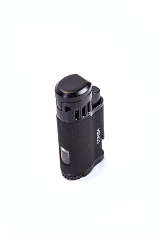 Cohiba 3 Torch Pürmüz Mat Siyah Puro Çakmağı