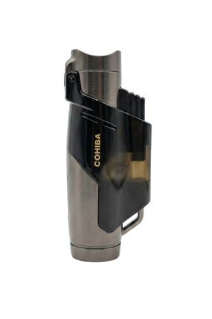 Cohiba 3 Torch Pürmüz Siyah - Gunmetal Puro Çakmağı