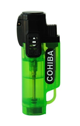 Cohiba 3 Torch Pürmüz Yeşil Puro Çakmağı