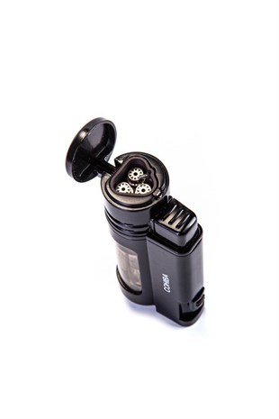 Cohiba 3 Torch Pürmüz Siyah Puro Çakmağı
