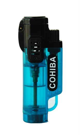 Cohiba 3 Torch Pürmüz Mavi Puro Çakmağı