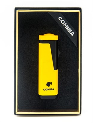Cohiba 3 Torch Pürmüz Sarı Puro Çakmağı