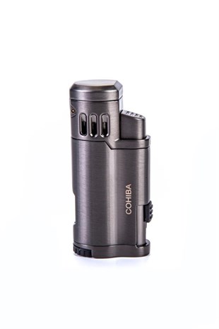 Cohiba 3 Torch Pürmüz Gunmetal Puro Çakmağı