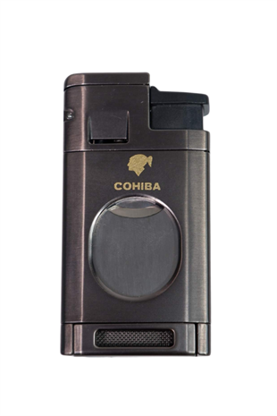 Cohiba 3 Torch Pürmüz Gunmetal Puro Çakmağı