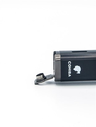Cohiba 3 Torch Pürmüz Siyah Puro Çakmağı