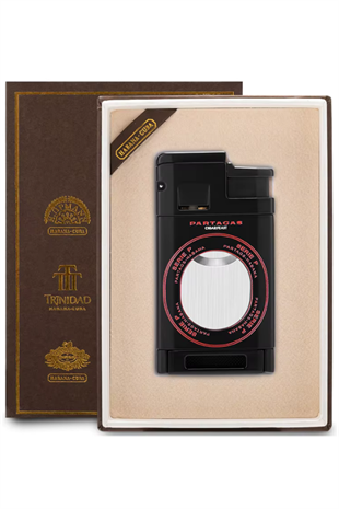 Cohiba 3 Torch Pürmüz Limitli Seri Partagas Serie P No:2 Siyah Dahili Kesicili Puro Çakmağı