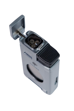 Cohiba 3 Torch Pürmüz Gümüş Puro Çakmağı