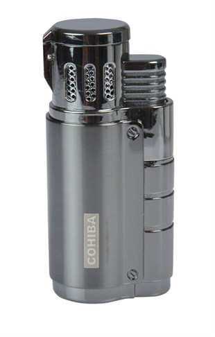 Cohiba 3 Torch Pürmüz Gunmetal Puro Çakmağı