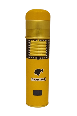 Cohiba Özel Seri 3 Torch Pürmüz Sarı Puro Çakmağı