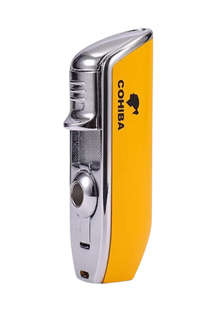 Cohiba Sarı 3 Torch Pürmüz Yan Ağız Puro Çakmağı