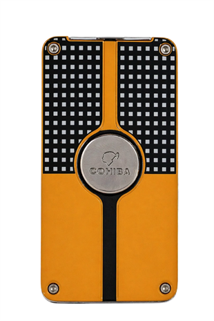 Cohiba Sarı 3 Torch Pürmüz Puro Çakmağı Siyah-Beyaz Detaylı