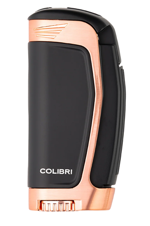 Colibri E3 3 Torch Pürmüz Siyah - Rose Gold Puro Çakmağı