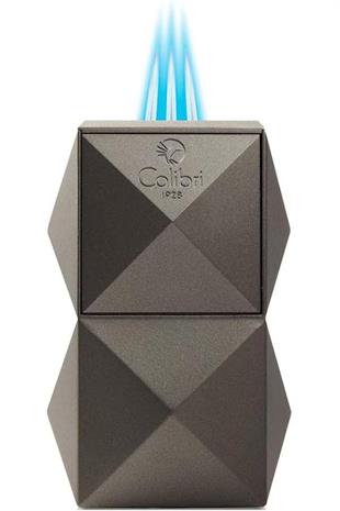 Colibri Quasar 3 Torch Pürmüz Gunmetal Masa Tipi Puro Çakmağı