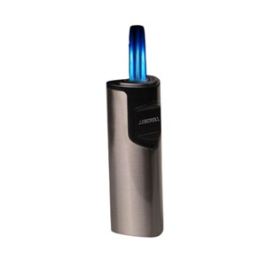 Lubinski 3 Torch Pürmüz Dokunmatik Siyah Puro Çakmağı