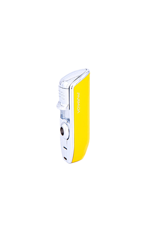 Parmida 3 Torch Pürmüz Sarı Yan Ağız Sarı Puro Çakmağı