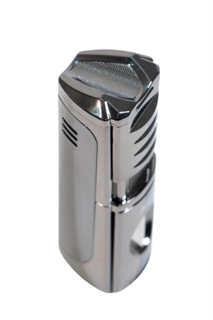 Parmida 3 Torch Pürmüz Kesici & Delicili Gunmetal Metal Puro Çakmağı