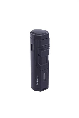 Parmida 3 Torch Pürmüz Siyah Puro Çakmağı