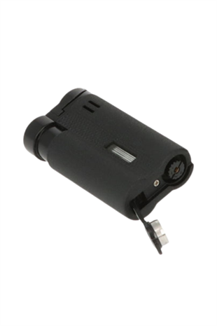 Parmida 3 Torch Pürmüz Gümüş Siyah Puro Çakmağı