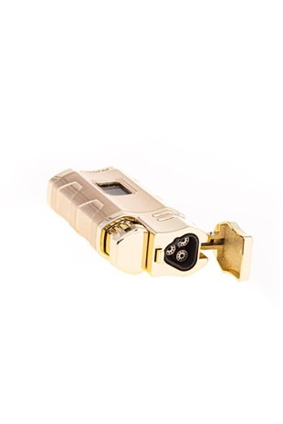 Parmida 3 Torch Pürmüz Gold Puro Çakmağı