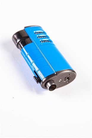 Parmida 3 Torch Pürmüz Mavi Puro Çakmağı