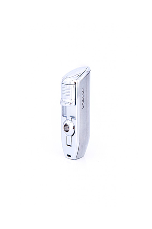 Parmida 3 Torch Pürmüz Gümüş Yan Ağız Puro Çakmağı