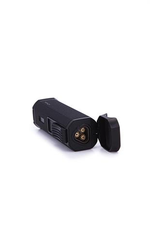 Parmida 3 Torch Pürmüz Mat Siyah-Metal Puro Çakmağı