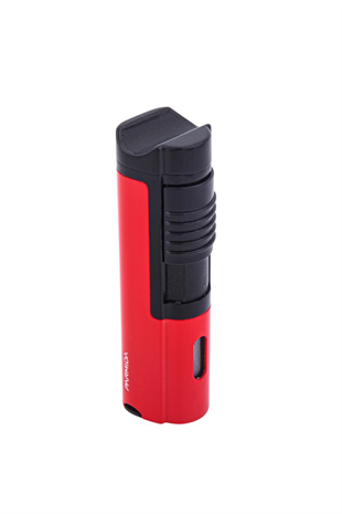 Parmida 3 Torch Pürmüz Kırmızı Puro Çakmağı