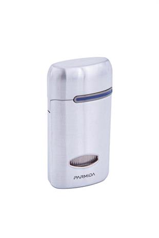 Parmida 3 Torch Pürmüz Gümüş Puro Çakmağı