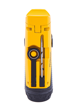 Parmida 3 Torch Pürmüz Siyah-Sarı Puro Çakmağı