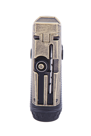 Parmida 3 Torch Pürmüz Siyah-Bronz Puro Çakmağı