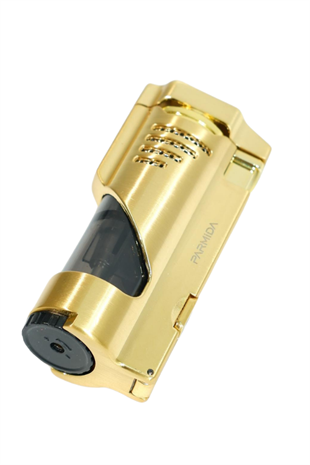 Parmida 3 Torch Pürmüz Delicili Gold Metal Puro Çakmağı