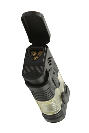 Parmida 3 Torch Pürmüz Siyah Puro Çakmağı