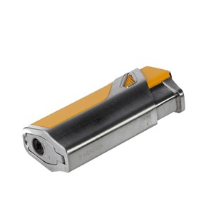 Parmida 3 Torch Pürmüz Sarı-Gümüş Puro Çakmağı