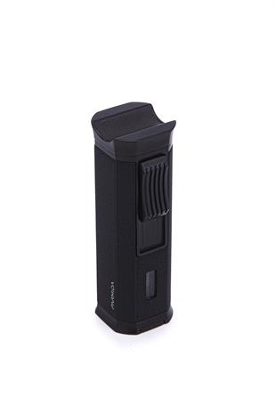 Parmida 3 Torch Pürmüz Mat Siyah-Metal Puro Çakmağı