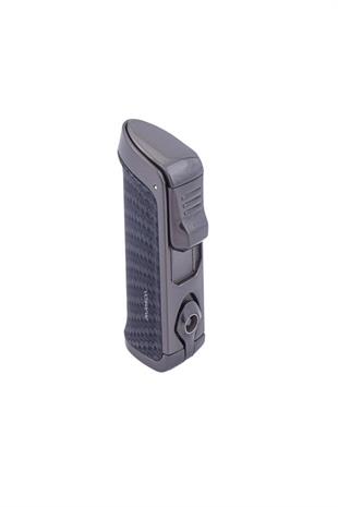 Parmida 3 Torch Pürmüz Carbon Desenli Puro Çakmağı