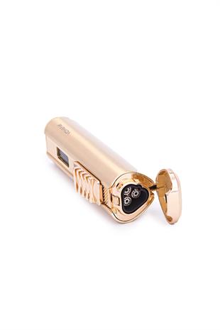 Parmida 3 Torch Pürmüz Gold Metal Puro Çakmağı