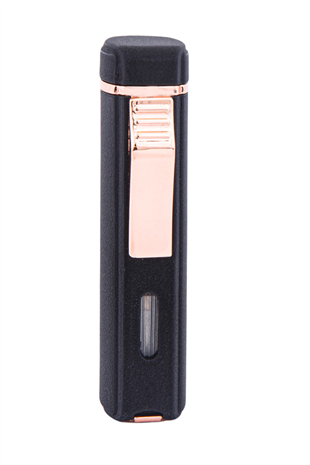 Parmida 3 Torch Pürmüz Mat Siyah Puro Çakmağı