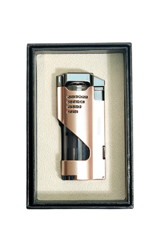 Parmida 3 Torch Pürmüz Delicili Bronz Gunmetal Metal Puro Çakmağı