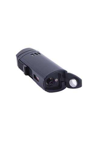 Parmida 3 Torch Pürmüz Siyah Puro Çakmağı