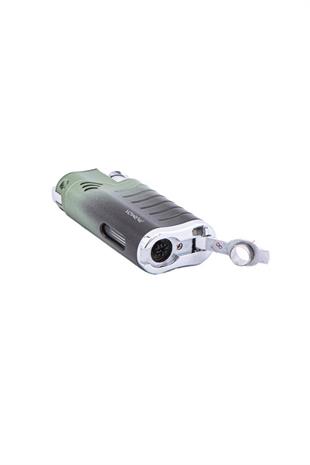 Parmida 3 Torch Pürmüz Yeşil-Gri Puro Çakmağı