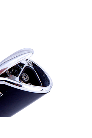 Parmida 3 Torch Pürmüz Siyah Yan Ağız Puro Çakmağı